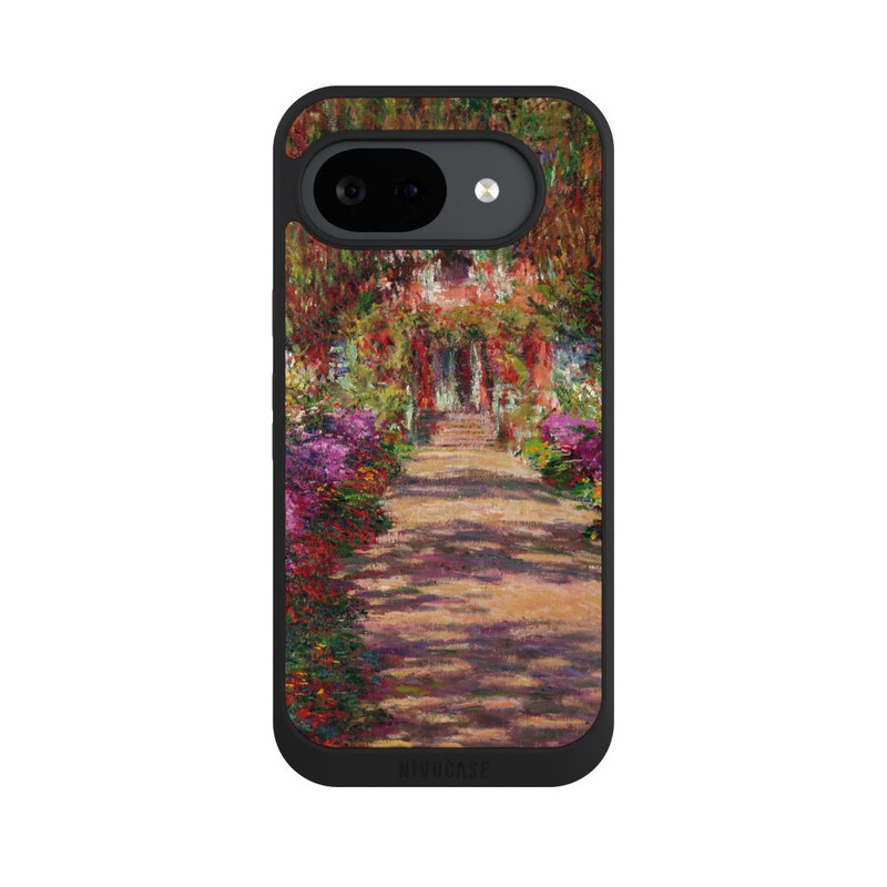 Pixel 10 a NIVOpure Eine Allee in Monets Garten in Giverny by Claude Monet