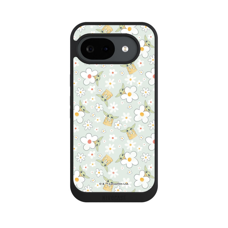 Pixel 10 a NIVOpure Baby Yoda Blumen Muster