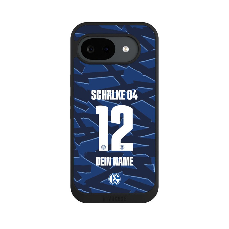 Pixel 10 a NIVOpure Schalke 04 Trikot Personalisierbar 25-26
