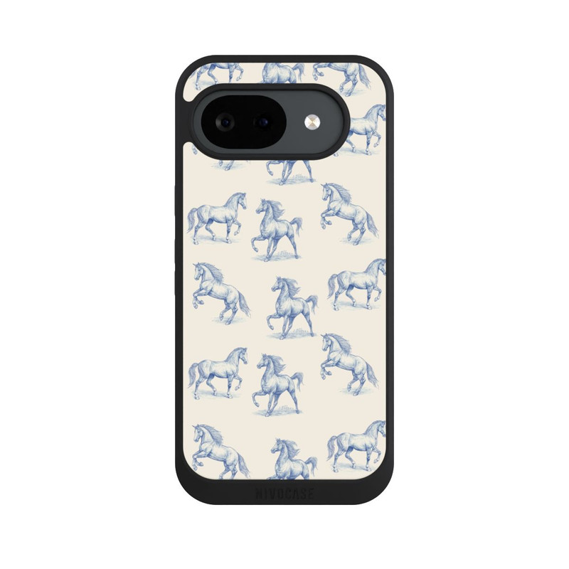 Pixel 10 a NIVOpure Horses Pattern Toile de Jouy avec IA