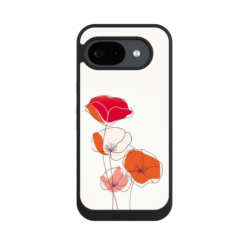 Pixel 10 a NIVOpure Poppies Line Art