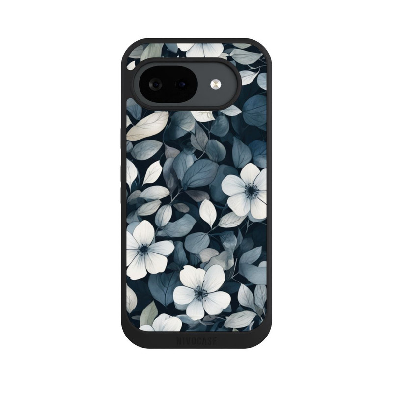Pixel 10 a NIVOpure Blaue Negativblumen mit KI