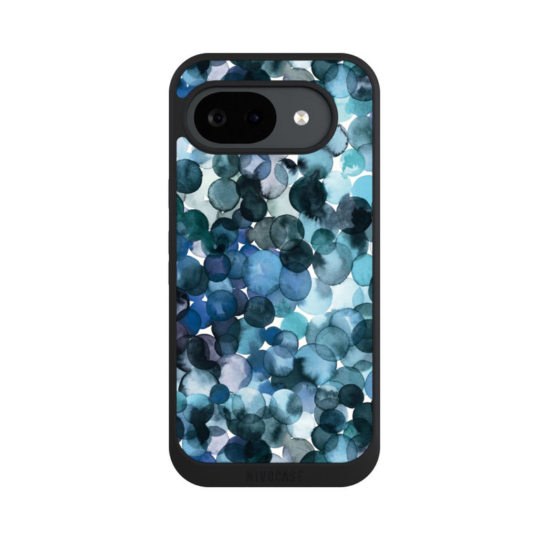 Pixel 10 a NIVOpure Watercolor Dots Blue Pattern