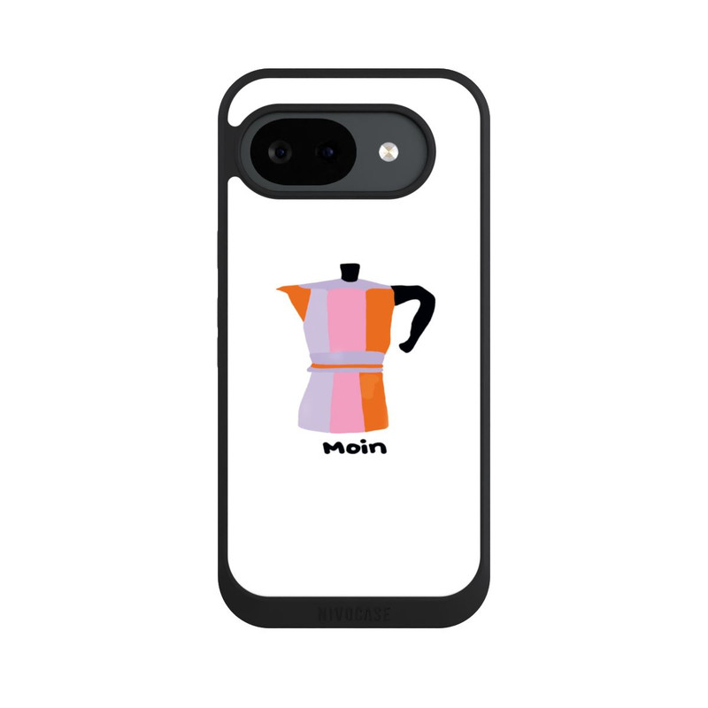 Pixel 10 a NIVOpure Kaffeemaschine Moin
