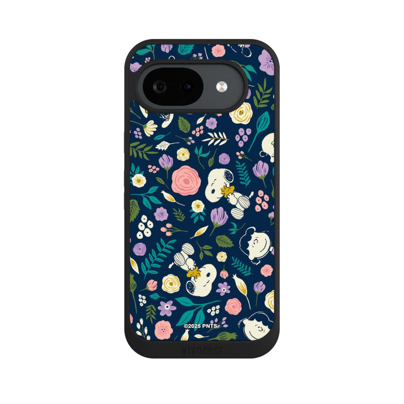 Pixel 10 a NIVOpure Peanuts Dark Flower Pattern