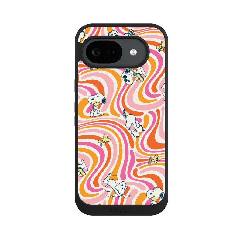 Pixel 10a NIVOpure Peanuts Hippie Pattern Orange