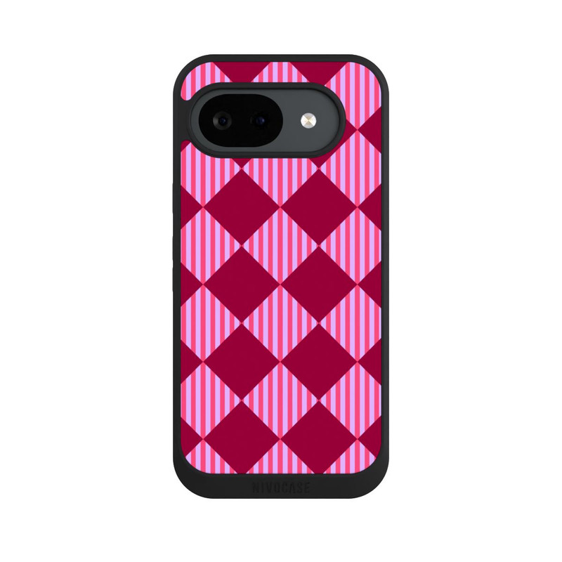 Pixel 10 a NIVOpure Diamond Pattern Red Pink