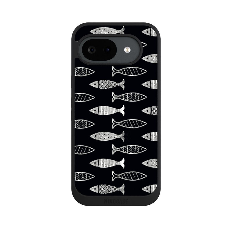 Pixel 10a NIVOpure Black Fishy Theme