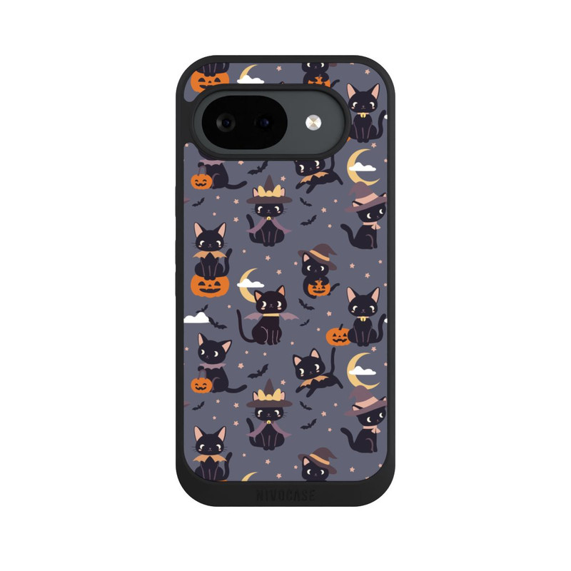 Pixel 10 a NIVOpure Cute Halloween Witch Cats and Pumpkins