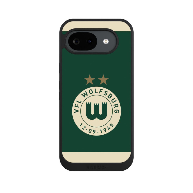 Pixel 10 a NIVOpure VfL Wolfsburg 80 Jahre Logo Frauen Streifen