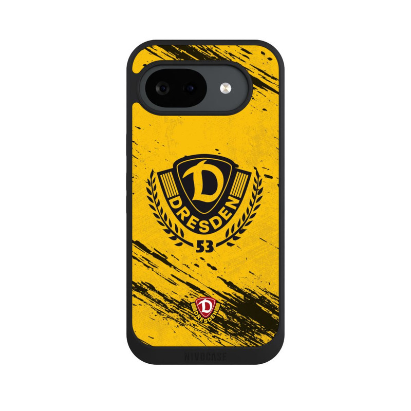 Pixel 10 a NIVOpure Dynamo Dresden Gelb Schwarz