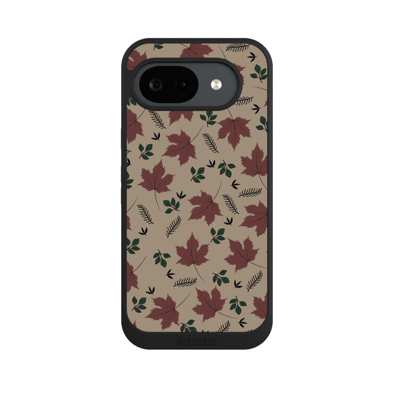 Pixel 10 a NIVOpure Brown Leaves Falling Pattern
