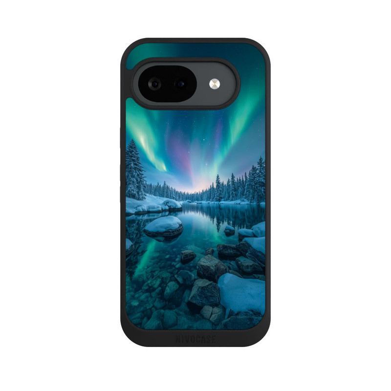 Pixel 10 a NIVOpure Nordlichter Glühen mit KI