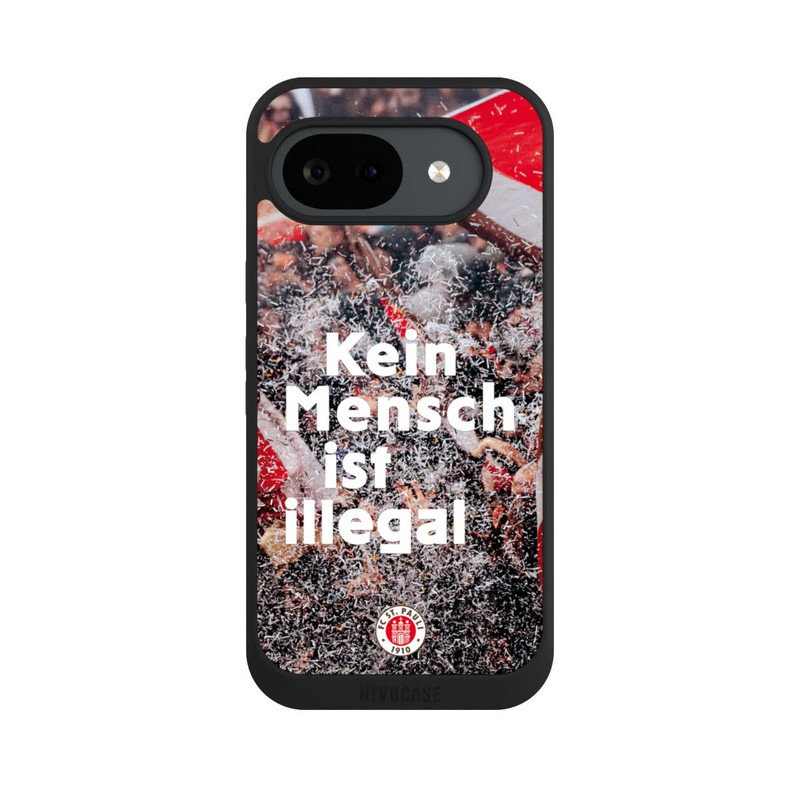 Pixel 10 a NIVOpure FC St. Pauli Kein Mensch ist illegal