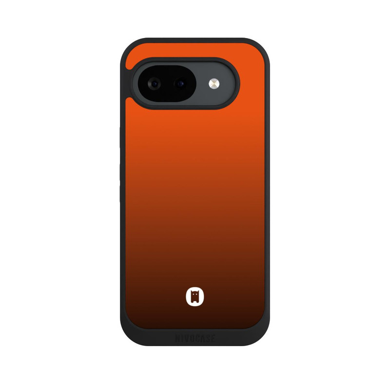 Pixel 10 a NIVOpure Nivocase Farbverlauf Orange Schwarz