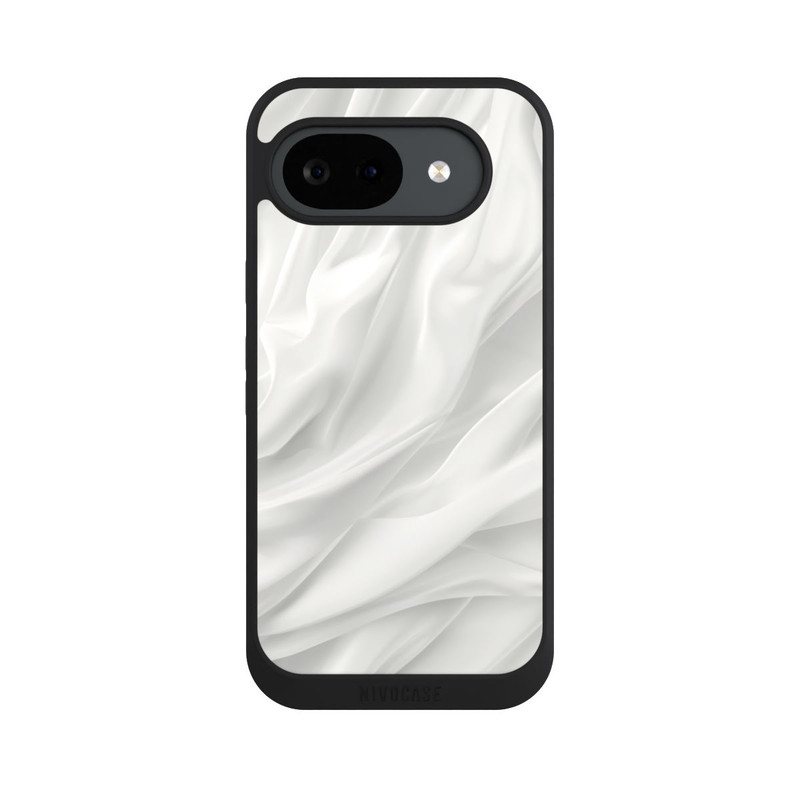 Pixel 10 a NIVOpure Texture Lisse Satinée Blanche avec IA