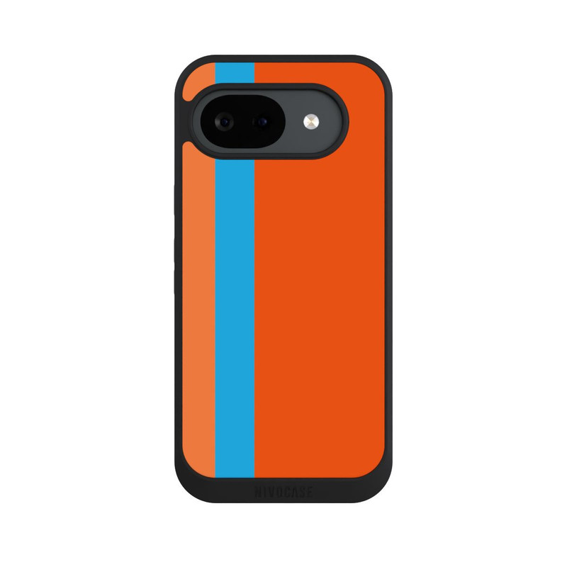 Pixel 10 a NIVOpure Rayures Orange Bleu