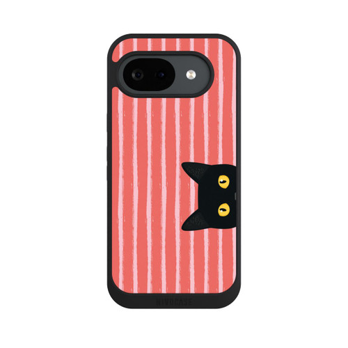 Google Pixel 10a NIVOpure Schwarze Katze Gestreift Orange