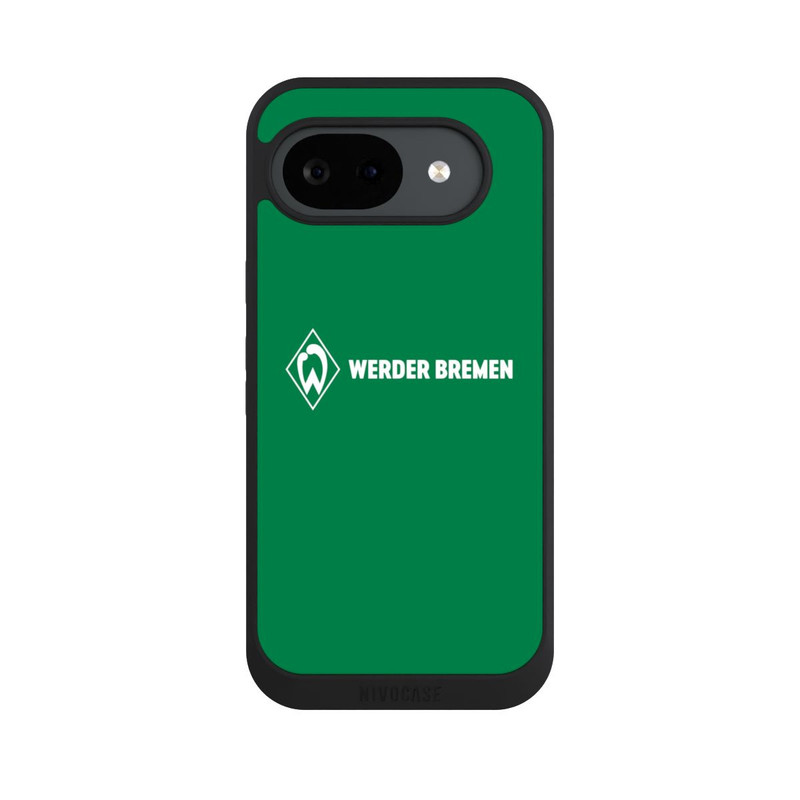 Pixel 10 a NIVOpure Werder Bremen Schriftzug Raute Grün