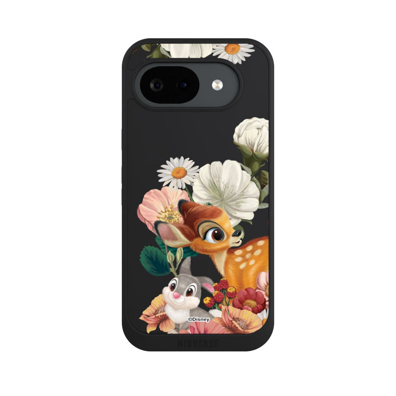 Pixel 10a NIVOpure Bambi und Klopfer Blumen Transparent
