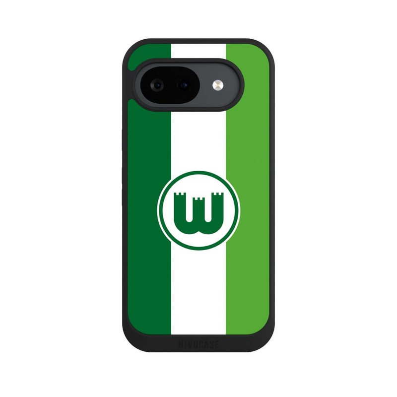 Pixel 10 a NIVOpure VfL Wolfsburg Zinnenwappen Streifen