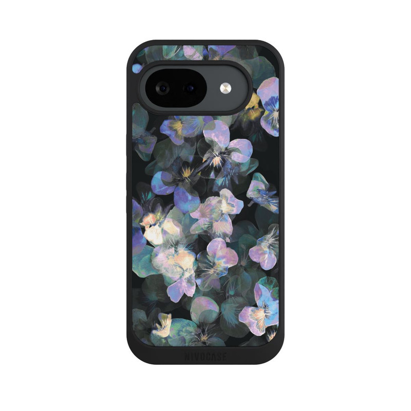 Pixel 10 a NIVOpure Nocturnal Garden Flowers irisierende Vergissmeinnichts