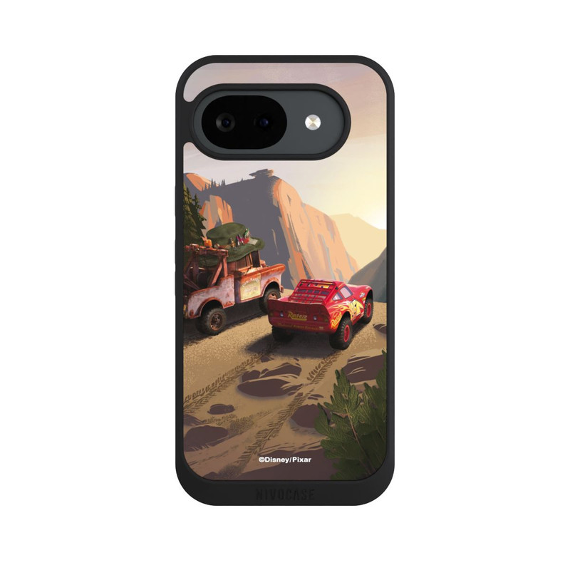 Pixel 10a NIVOpure Disney Pixar Cars Sonnenuntergang Lightning McQueen und Hook
