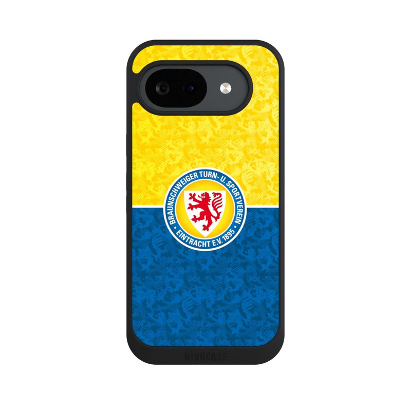 Pixel 10a NIVOpure Eintracht Braunschweig Lion Pattern Yellow Blue