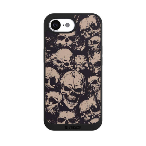 Apple iPhone 17e NIVOpure Crânes d'Halloween
