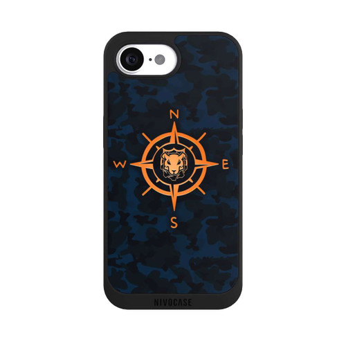 Apple iPhone 17e NIVOpure Kompass Camo Blau