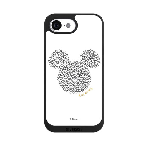 Apple iPhone 17e NIVOpure Mickey Black and White