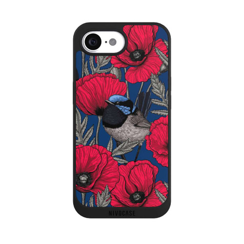 Apple iPhone 17e NIVOpure Fairy-wrens and poppies 2