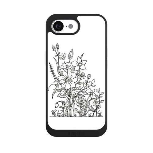 Apple iPhone 17e NIVOpure Flowers Line Art