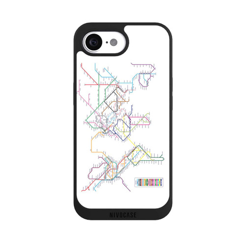 Apple iPhone 17e NIVOpure World Metro Map