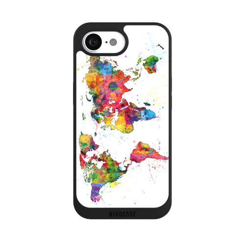 Apple iPhone 17e NIVOpure World Map Splash