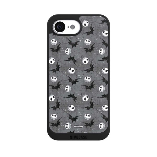 Apple iPhone 17e NIVOpure Jack Grey Pattern Tim Burtons Nightmare before Christmas