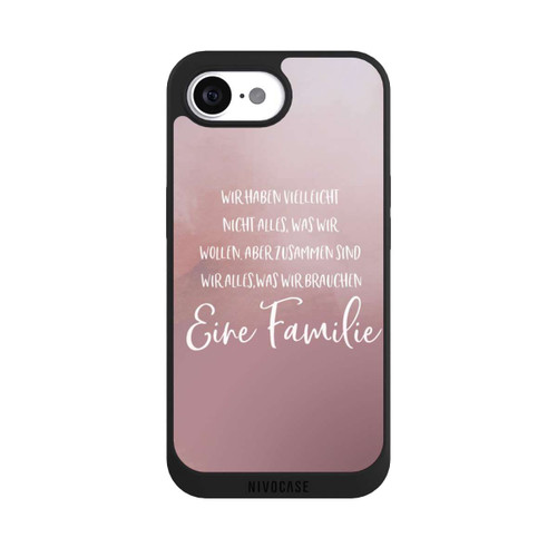 Apple iPhone 17e NIVOpure Eine Familie Altrosa
