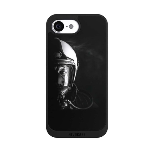 Apple iPhone 17e NIVOpure Firefighter Closeup Black