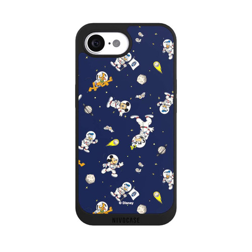 Apple iPhone 17e NIVOpure Mickey And Goofy Weltall