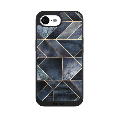 Apple iPhone 17e NIVOpure Abstract Nature-Dark Blue