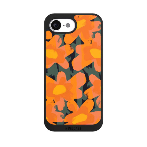 Apple iPhone 17e NIVOpure Flower meadow orange