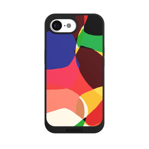 Apple iPhone 17e NIVOpure Colorful Retro Shapes Background