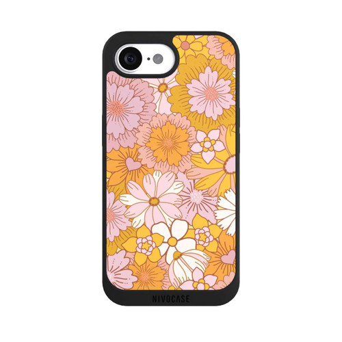 Apple iPhone 17e NIVOpure Retro Flower Walpaper Yellow