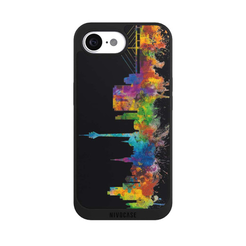 Apple iPhone 17e NIVOpure Düsseldorf Germany Skyline Black