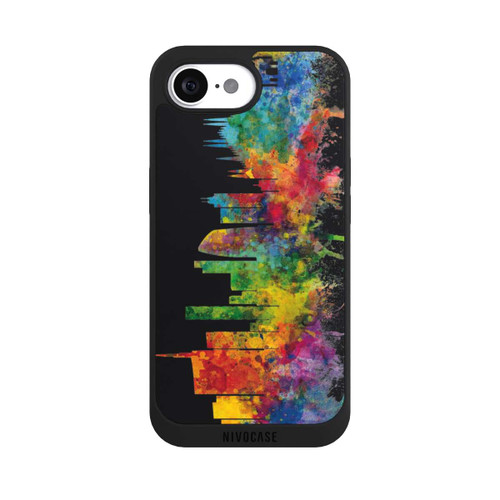 Apple iPhone 17e NIVOpure Milan Italy Skyline Black
