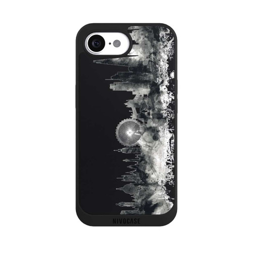 Apple iPhone 17e NIVOpure London Skyline BW Black