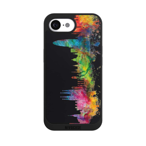 Apple iPhone 17e NIVOpure Barcelona Spain Skyline Black