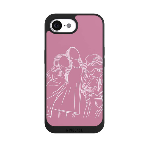 Apple iPhone 17e NIVOpure Freundinnen Line Art