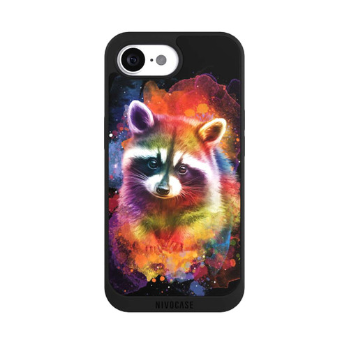 Apple iPhone 17e NIVOpure Happy Racoon Black