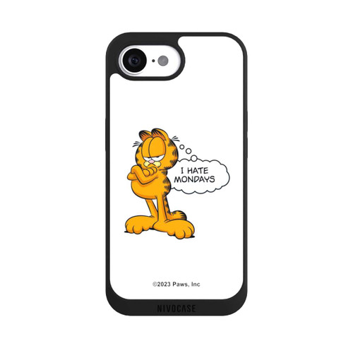 Apple iPhone 17e NIVOpure Garfield I Hate Mondays White